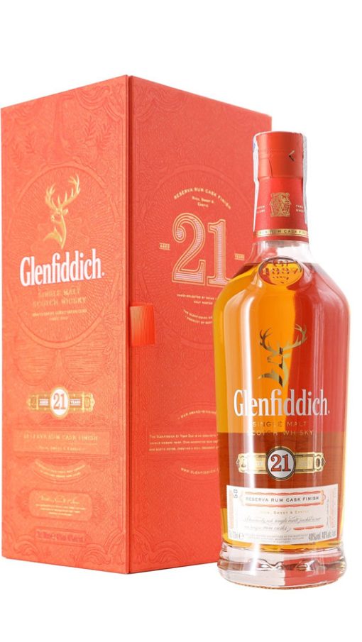 Whisky Glenfiddich 21Y Rhum Casks 70cl