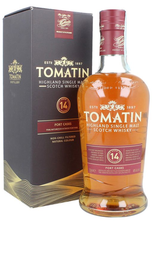 Whisky Tomatin 14Y 70cl - Giftbox