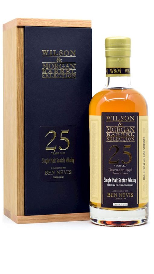 Whisky W&M Ben Nevis 25Y 1996-2021 70cl - Astucciato